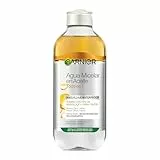 GARNIER Skin Active, Agua micelar (piel grasa, en aceite waterproof) - 400 ml.