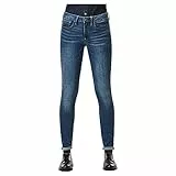 G-Star Para Mujer Jeans 3301 Mid Skinny, Azul (faded blue D05889-6553-A889), 25W / 32L