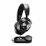 SteelSeries Arctis Nova Pro - Cascos Gaming Con Cable Multisistema - Audio alta res - Audio espacio 360° - GameDAC Gen 2 - Micro ClearCast Gen 2 - PC, PS5, PS4, Switch 2