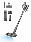 dreame R20 Aspirador inalámbrico, Succión Potente 190 AW, Funcionamiento 90 min, Detección de Suciedad, Pantalla LED, Luces LED Azules, Diseño antienredos, para hogar, Pelo Mascotas, Alfombras