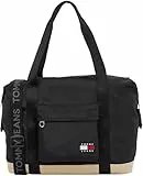 Tommy Jeans Bolso Duffle Hombre Daily Equipaje de fin de semana, Negro (Black), Talla Única