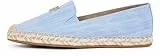 Tommy Hilfiger Alpargatas Mujer Chambray con Logotipo, Azul (Blue Spell), 36