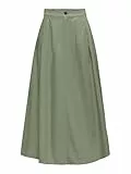 ONLY Falda Larga ONLZORA para Mujer, Verde, M