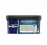 Bruguer ELEGANCE Pintura Monocapa ExtraMate, Paredes y Techos, Interior, Exterior protegido, Alta Durabilidad, UltraLavable, Resistente al Desgaste y Manchas Verde Salvia 4L