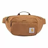 Carhartt Cintura esencial, duradera, resistente al agua, Carhartt Brown, Talla única, Riñonera esencial, duradera, resistente al agua