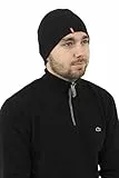 Levi's Otis Beanie, Gorro de punto Unisex adulto, Negro (Black), Large (Talla del fabricante: L/XL)