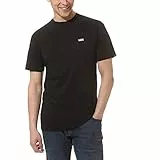 Vans Left Chest Logo Tee, Camiseta Hombre, Negro (Black White Grey Melange), X-Small