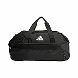 adidas Unisex Adulto Tiro League Duffel Bag, Black/White, S