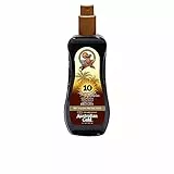 Australian Gold Sunscreen Spf10 Spray Gel With Instant Bronzer Color Marron 237 Ml