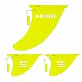 HUIIKE Quilla Paddle Surf Pack de 3 Desmontables Aleta Paddle Surf con Cierre de Seguridad Aleta Tabla Padel Sup Board Inflable | Accesorios para Tabla Sup Hinchable | Killa Stand Up Board Fin