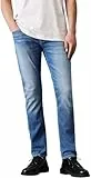 Calvin Klein Vaqueros Hombre Slim Fit, Azul (Denim Medium), 32W/32L