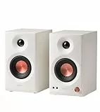 Edifier MR3 - Altavoces de Estudio compactos 2.0, Hi-Res Audio, Bluetooth V5.4, Controles físicos, RCA, AUX, Aplicación móvil, 2x18W, Blanco