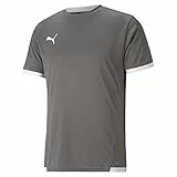PUMA Hombre Shirt, Smoked Pearl-puma White, L