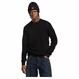 G-Star Para Hombre Jersey Detailed Knitted, Negro (dk black D25111-C868-6484), L