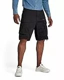 G-STAR Rovic Zip Relaxed Shorts, Pantalones cortos para Hombre, Negro (Black D08566-5126-990), 34W