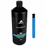 Corsair Hydro X Series XL5 Refrigerante de Rendimiento (Color translúcido Brillante, Composición de Larga duración, Inhibidores avanzados anticorrosión y antibacterias) 1 Litro - Azul