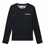 Columbia Midweight Crew 2 Ropa Interior Camiseta Térmica Unisex niños, Black, M