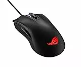 ASUS ROG Gladius II Core Lightweight, Ergonomic, Wired Optical Gaming Mouse with 6200-DPI Sensor, ROG-Exclusive Switch-Socket Design and Aura Sync Lighting