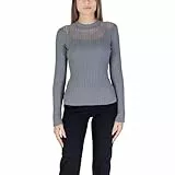 Morgan 232-mandrin Suéter pulóver, Gris, XS para Mujer
