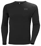 Helly Hansen Mens Lifa Active Crew, Negro, M
