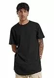 Urban Classics Shaped Long Tee, Camiseta Hombre, Negro (Black), 3XL