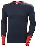 Helly Hansen Lifa Merino Midweight Crew, Ropa Interior Hombre, Navy 364, L