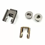 Dos Muelles Retenedores con Dos Casquillos de Sujeción para Soportes de Bandejas de Hornos Pirolíticos Compatible con Hornos Bosch y Balay - 626210