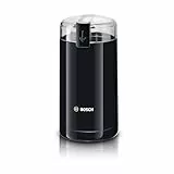 Bosch - Molinillo de café eléctrico, 180 W, capacidad 75 gramos, negro, TSM6A013B