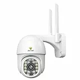 Jortan Tech Cámara Domo Monocular JT-8275QJ, 3MP, Visión Nocturna, Rotación Horizontal y Vertical, Alarma, Almacenamiento hasta 128GB, Monitoreo Remoto, Resistente a Rayos, Impermeable IP66