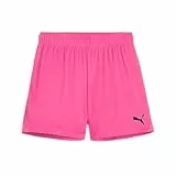 PUMA - teamGOAL Shorts Wmns, Pantalones Cortos de Punto Adultos Unisex, Fluro Pink PES-PUMA Black, 705754