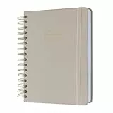 Kokonote Agenda escolar 2025 2026 Dia por pagina A5 Misty Gray - Agenda Universitaria Curso 2025 2026 | Con Pegatinas y Apartados funcionales : Para Estudiantes Instituto o Universidad