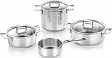 Bra Bateria De Cocina Inox 4 Pzs Signature Induccion