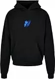 Mister Tee Le Papillon Heavy Oversize-Sudadera con Capucha, Negro, M para Hombre