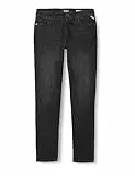 Replay Vaqueros de mujer Luzien skinny fit con power stretch, negro (Black Delavè 099), 23W / 32L