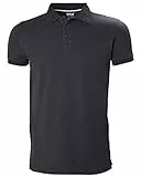 Helly Hansen Hombre Polo Crew, Azul Marino, M