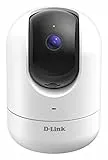 D-Link DCS-8526LH/B1, Cámara WiFi Seguridad hogar, 1440p, Lente motorizada 340°, visión Nocturna, detección Sonido/Movimiento, gestión remota Desde App, grabación en Nube/SD, Audio Dos vías, Alexa