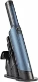 Shark WandVac 2.0 Aspiradora de mano sin cable, pequeña y ligera, gran capacidad de succión, boquilla estrecha y cepillo para polvo, cepillo multisuperficie, base de carga, azul, WV270EU