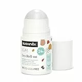 Suavinex, Desodorante para Niños y Niñas, Formato Roll On, Sin Alcohol, Sin Aluminio, Apto Pieles Sensibles, Clínicamente Testado, Eficacia 24h, 98% Ingredientes Origen Natural, Unisex, +8 Años, 50 ml