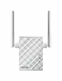 ASUS RP-N12 - Repetidor/Punto Acceso inalámbrico N300 (Antenas externas, WPS, Puerto LAN), Blanco