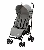 Bebeconfort Rainbow Silla de paseo ligera y reclinable multi posiciónes, plegable con cierre compacto, para niños 6 meses-4 años hasta 22 kg, color Mineral Gray