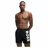BOSS Octopus Bañador, Black 1, L para Hombre