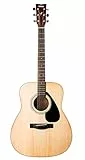 Yamaha F310 Guitarra Acústica – Guitarra Folk 4/4 de madera, 63.4 cm, escala 25 pulgadas, 6 cuerdas metálicas, color Madera natural