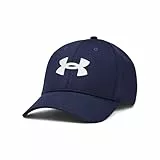 Under Armour Men's UA Blitzing Caps, Gorra de Béisbol Ajustable para Hombre, Midnight Navy 01, L-XL