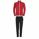 Uhlsport Essential Classic Chándal, Hombre, Rojo/Blanco, S