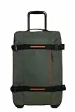 American Tourister Urban Track Bolsa de viaje con 2 ruedas, 55 cm, 55 L, verde (caqui oscuro)