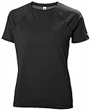 Helly Hansen Womens W Tech Trail SS T-Shirt, Negro, M