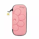 Mr. Wonderful - Estuche Wonder Margarita con relieve - Rosa - Estuche Escolar con Diseño en 3D - Realizado en rPET