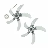 Mikikit 2 piezas Ventilador de Repuesto para Ventiladores de Pedestal y Mesa Accesorios Diseño Moderno y Silencioso Potente de Aire Compatible con Ventiladores Eléctricos