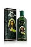 Dabur Amla Aceite Capilar - 3 Recipientes de 200 ml - Total: 600 ml