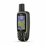 Garmin GPSMAP 65 - GPS de Mano Resistente con sensores de navegación y mapas TopoActive de Europa